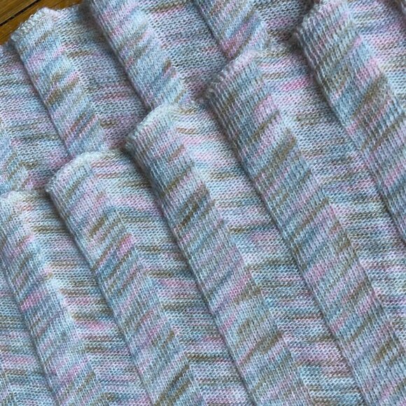 ZARA W&B COLLECTION KNITTED TANK TOP PASTEL ,MIXED COLORS SIZE SMALL - Picture 3 of 5